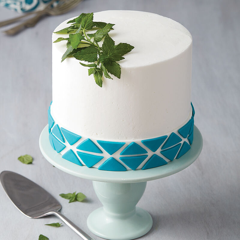 Pastel decorado con Fondant